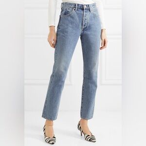 Goldsign classic straight leg jeans agolde grlfrnd reformation mother rag bone